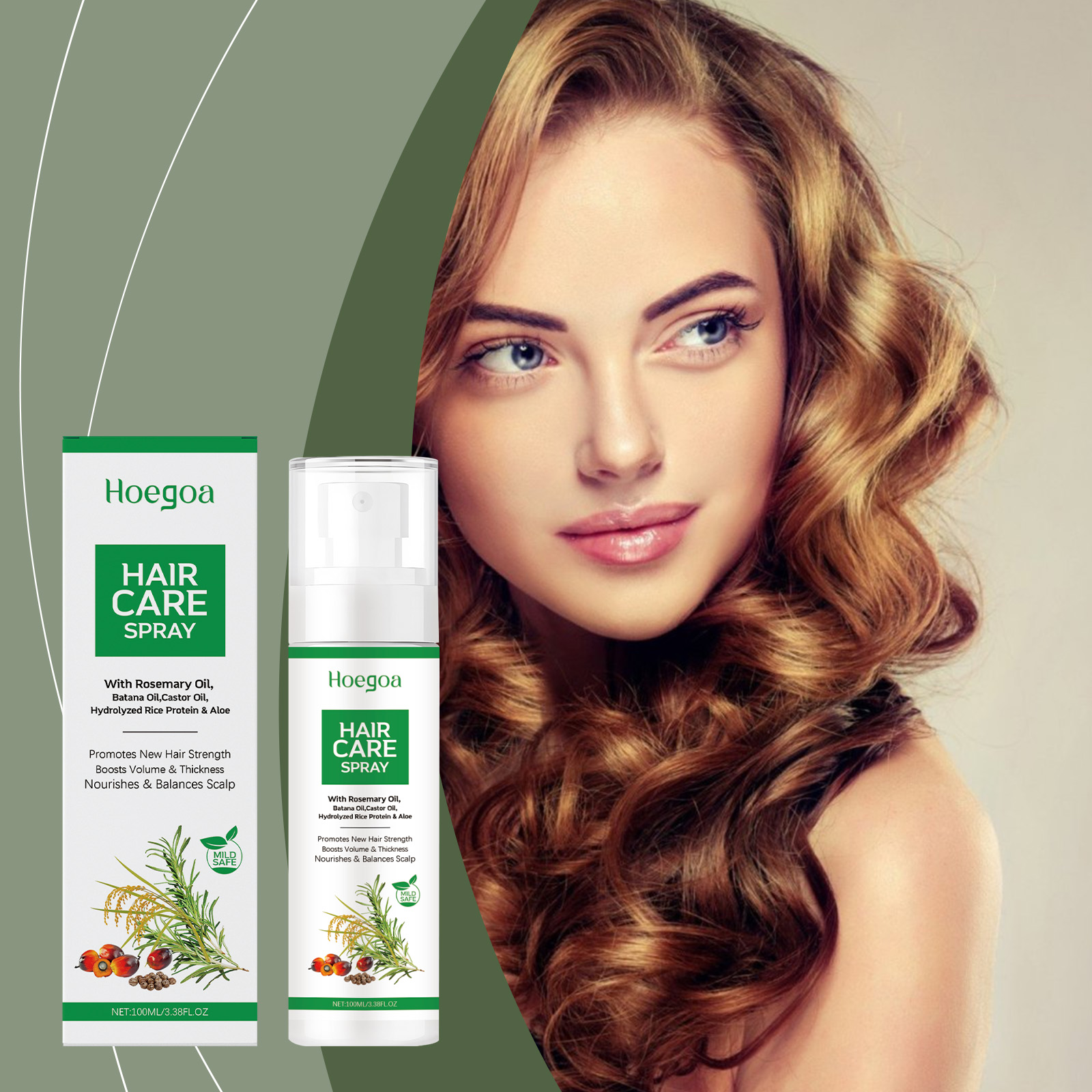 Hair Care Natural Products - 호에고아 두피 케어 에센스 스프레이 마일드