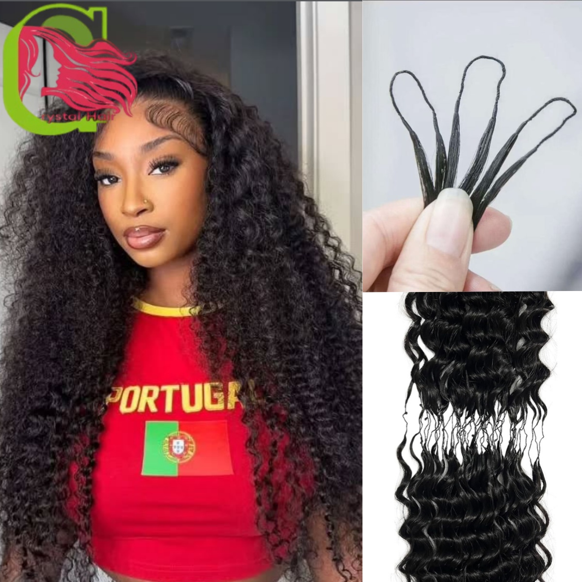 12A 스몰 스파이럴 컬리 번들 킹키 컬리 크로셰 브라 - Hair Care Indian 리뷰 및 가격