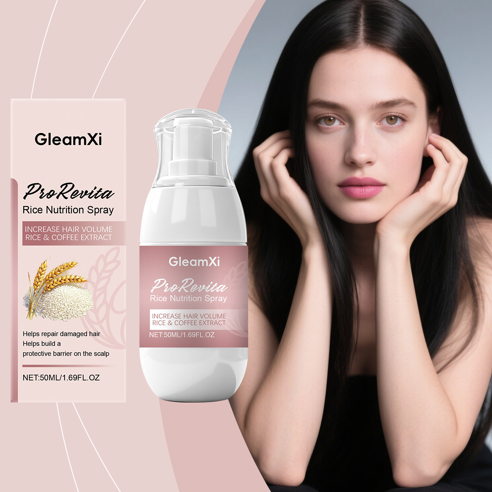 쌀뜨물 헤어 스프레이 모발 성장 촉진 모발 손실 방지  - Hair Care For Hair Fall 리뷰 및 가격