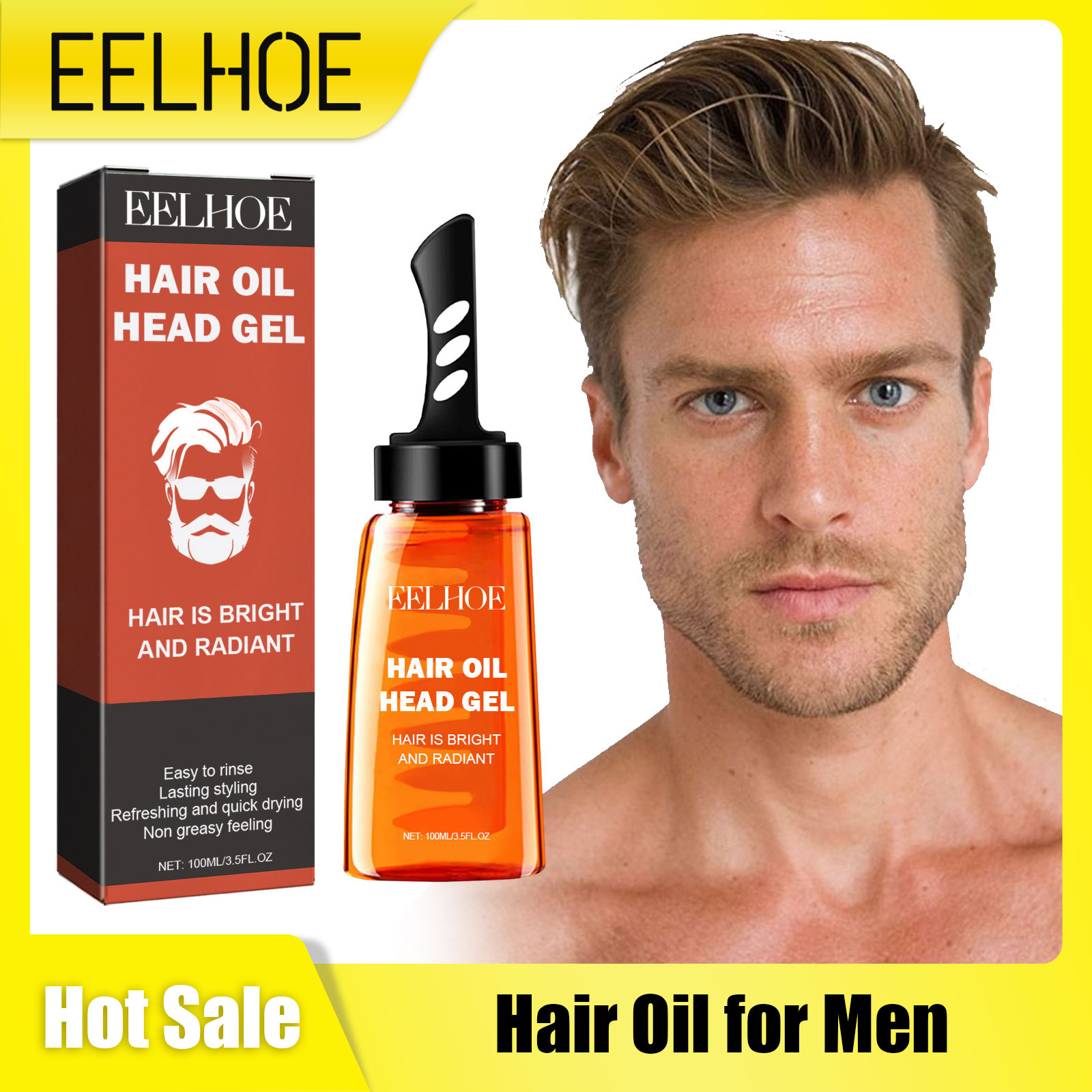 EELHOE 2 in 1 프로페셔널 헤어 왁스 남성용  - Hair Care Natural Products 리뷰 및 가격