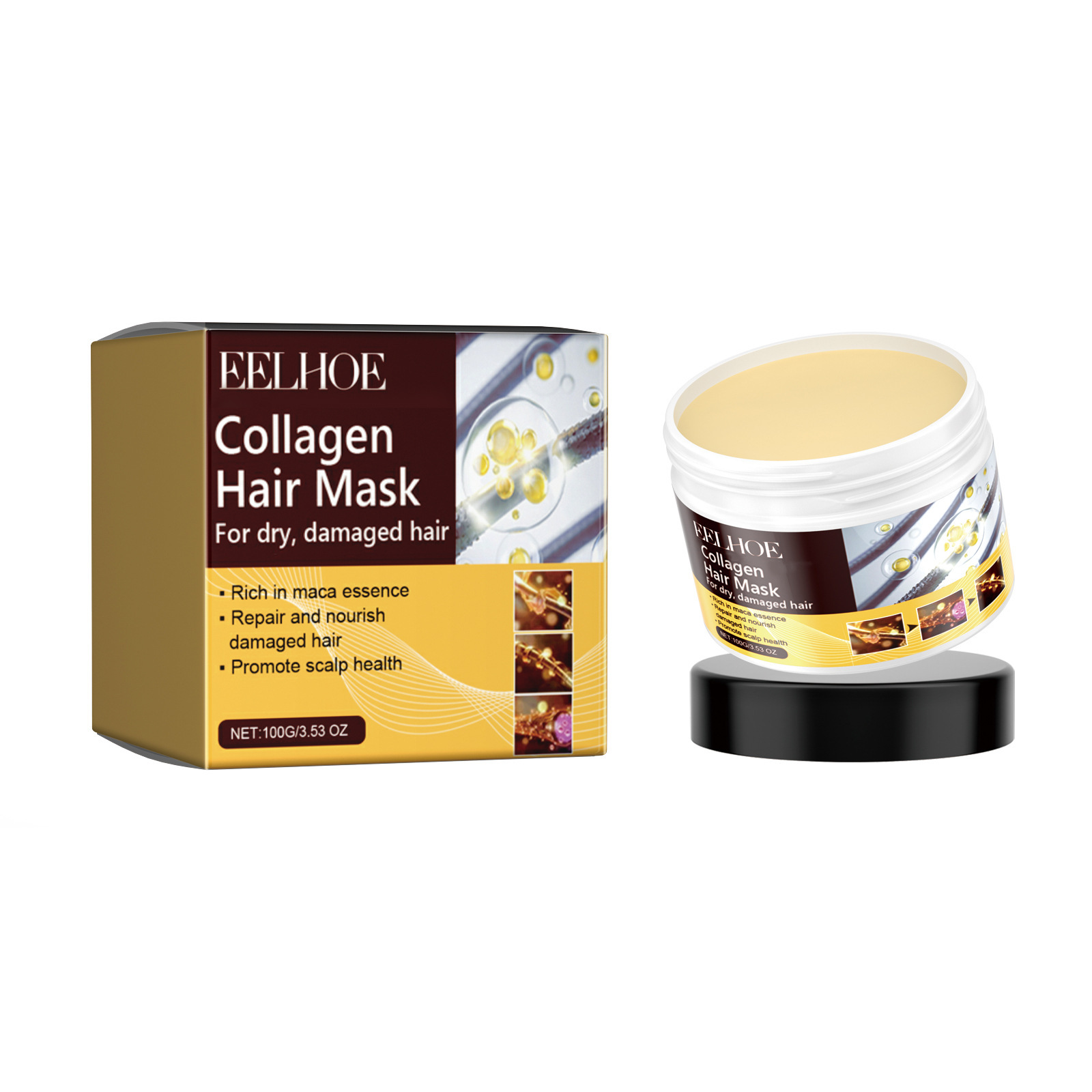 EELHOE 콜라겐 헤어 마스크, 매우 건조하고 손상된 - Hair Care Dupes 리뷰 및 가격