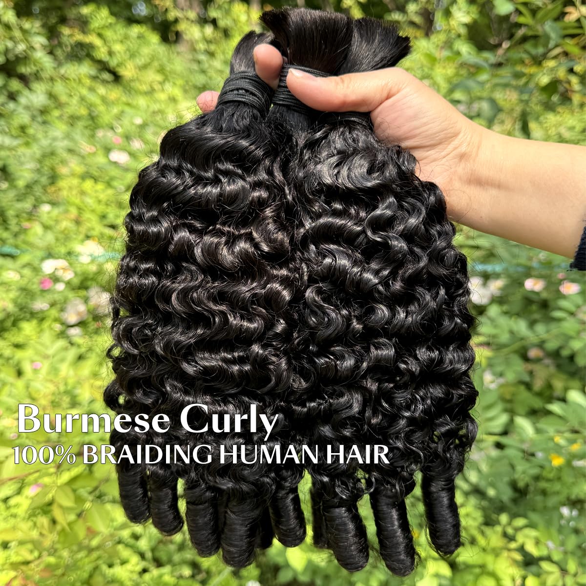 15A 인모 붙임머리용 보헤미안 브레이드 버마 곱슬 스 - Hair Care Indian 리뷰 및 가격