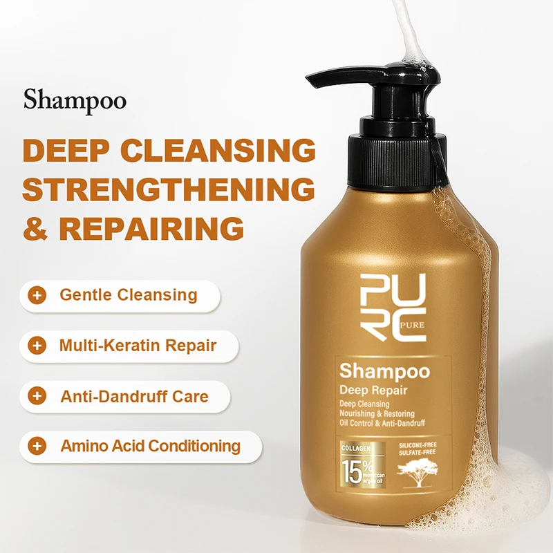 PURC 모로코 아르간 오일 샴푸 컨디셔너 생강 헤어  - Keratin Treatment Set 리뷰 및 가격