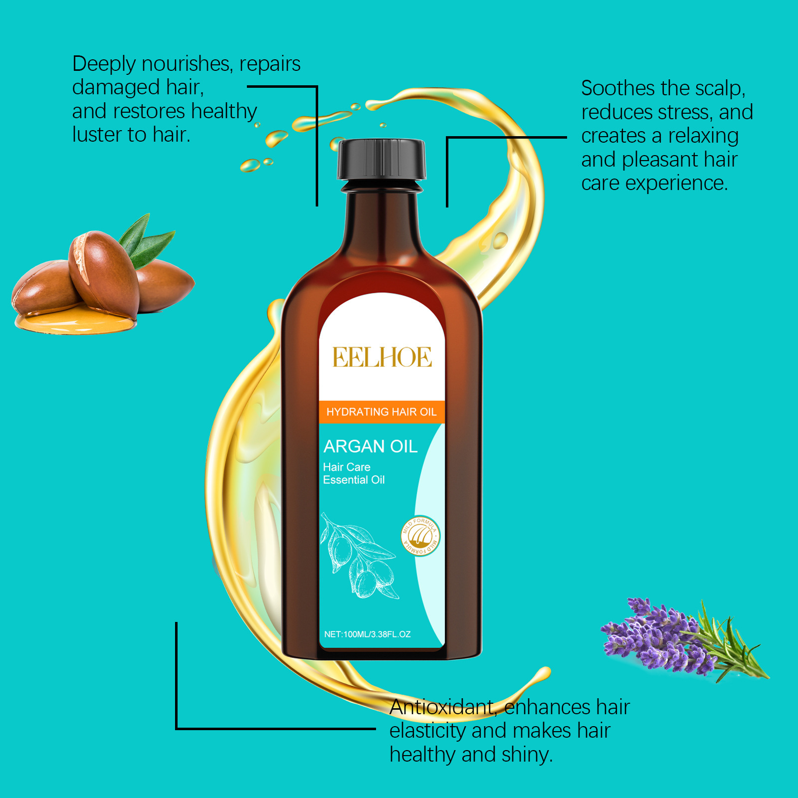 EELHOE 모로코 아르간 오일 케라틴 헤어 트리트먼트 - Keratin Treatment Set 리뷰 및 가격