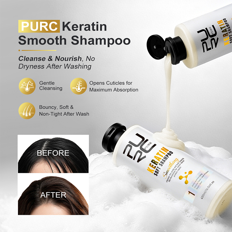 PURC 케라틴 트리트먼트 헤어 케어 세트 스트레이트닝 - Keratin Treatment Set 리뷰 및 가격