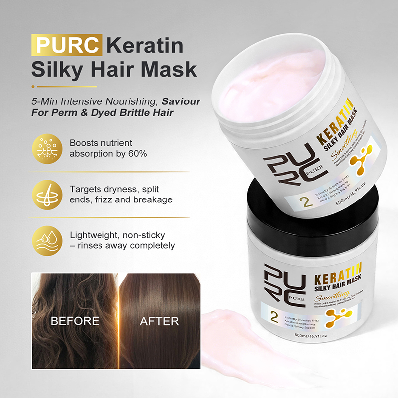 PURC 케라틴 트리트먼트 헤어 케어 세트 스트레이트닝 - Keratin Treatment Set 리뷰 및 가격
