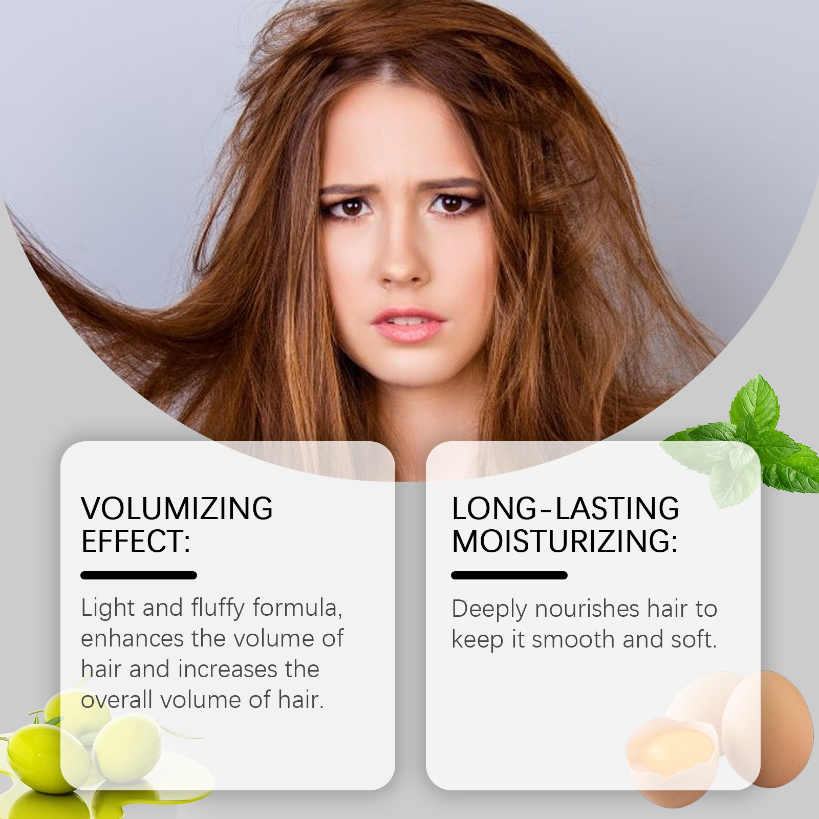 계란 성분 헤어 오일 부드럽고 매끄러운 모발 복원 광택 - Hair Care Natural Products 리뷰 및 가격