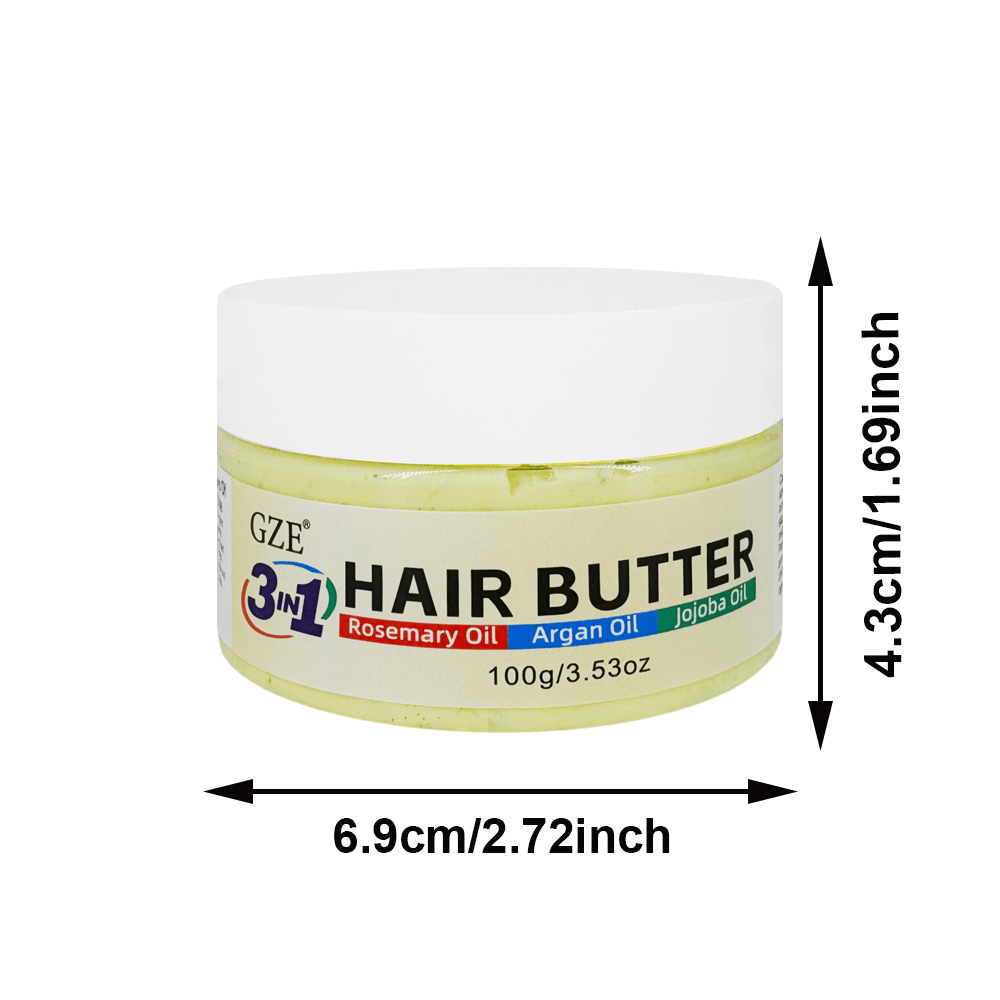 GZE 3 in 1 헤어 버터 영양 크림 로즈마리, 아 - Argan Oil Treatment 리뷰 및 가격