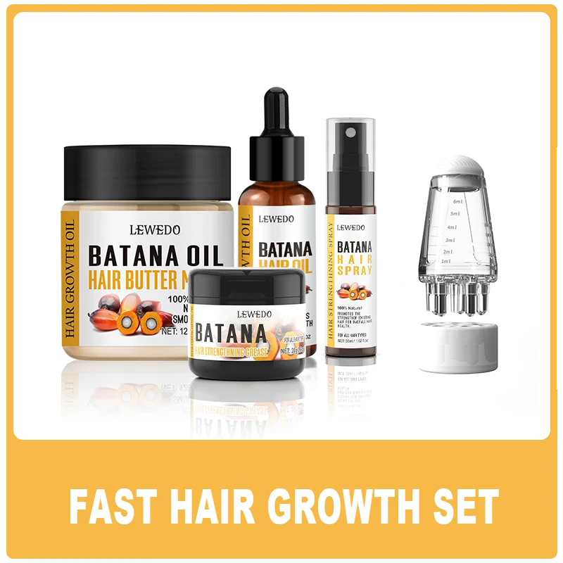 레우에도 바타나 오일 헤어 성장 키트 아프리카 빠른 헤 - Hair Care Dupes 리뷰 및 가격
