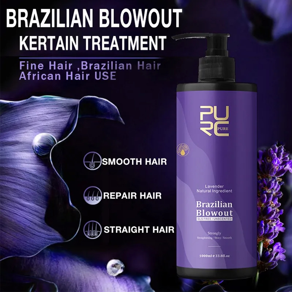 PURC 라벤더 12% 브라질 케라틴 스트레이트 닝 트 - Hair Care Dupes 리뷰 및 가격