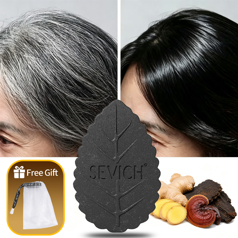 세비치 블랙 헤어 비누, 흑채화 비누, 딥 클렌징, 흑 - Hair Care Natural Products 리뷰 및 가격