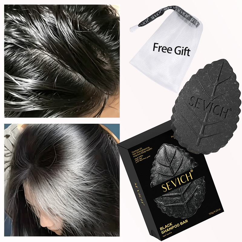 세비치 블랙 헤어 비누, 흑채화 비누, 딥 클렌징, 흑 - Hair Care Natural Products 리뷰 및 가격
