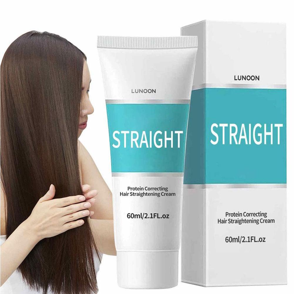 60ml 케라틴 헤어 스트레이트 닝 크림 전문 손상된  - Hair Care Dupes 리뷰 및 가격
